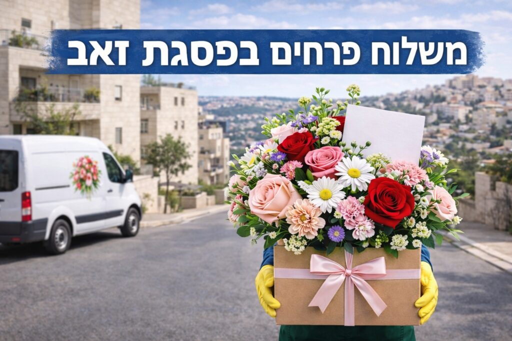 משלוח פרחים בפסגת זאב