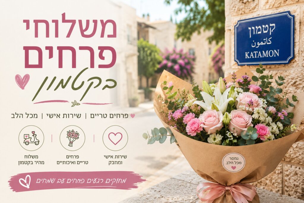 משלוחי פרחים בקטמון